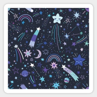 Galaxy space universe Sticker